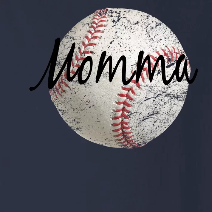 Baseball Momma Toddler Long Sleeve Shirt