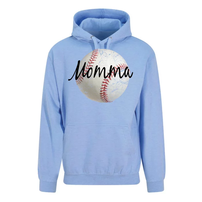 Baseball Momma Unisex Surf Hoodie