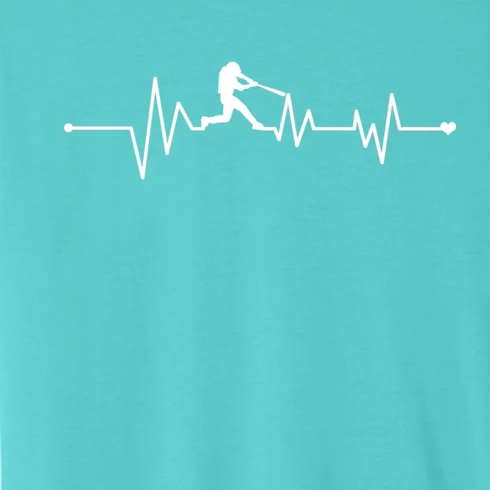 Baseball Player Heartbeat ChromaSoft Performance T-Shirt