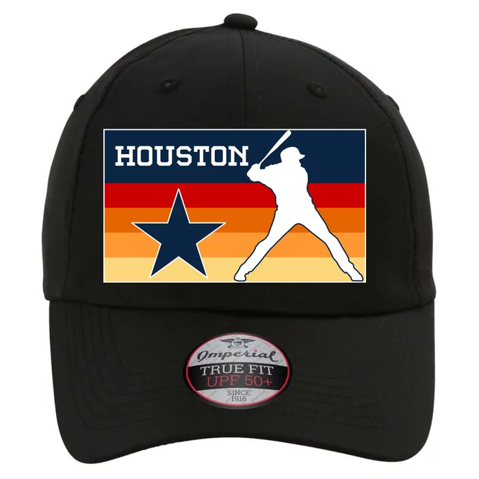 Baseball Player Silhouette Houston Flag The Original Performance Cap