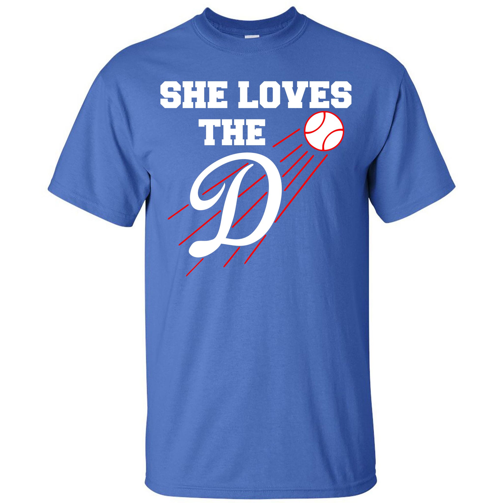 She Loves The D Los Angeles Dodgers Baseball  Basketball t shirt designs,  Mens tshirts, Dodgers