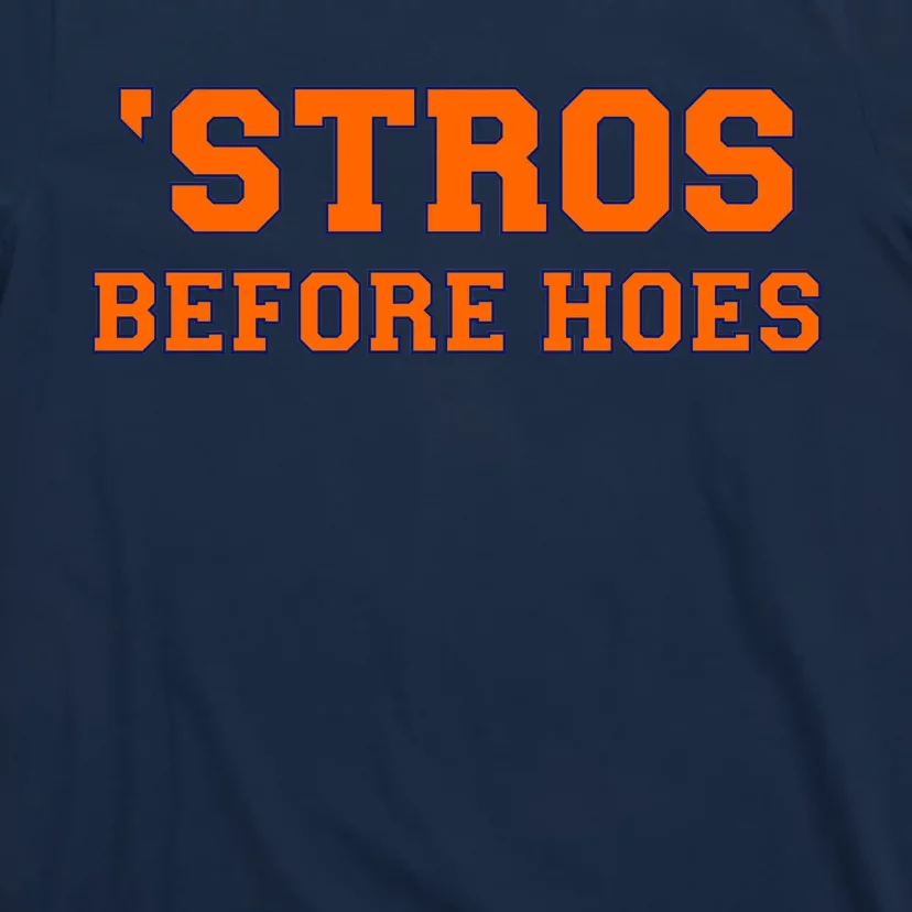STROS BEFORE HOES Houston Baseball throwback Astro shirt-TH – TEEHELEN