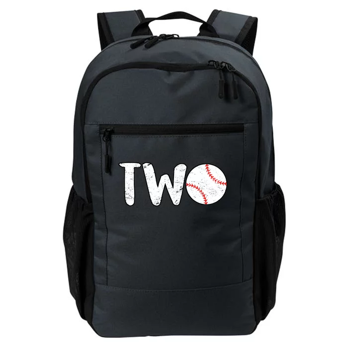 Baseball Two Years Old 2nd Birthday Daily Commute Backpack