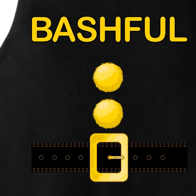 Bashful Dwarf Costume Ladies Tri-Blend Wicking Tank