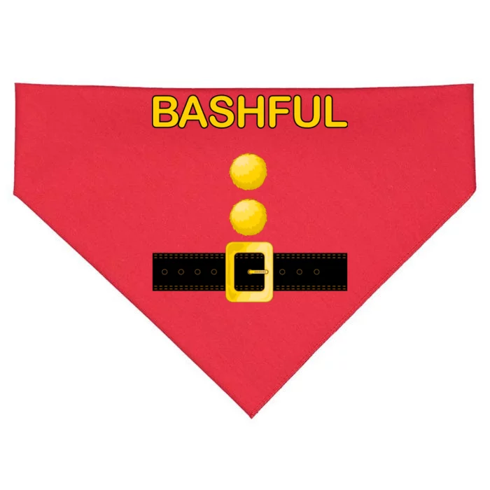 Bashful Dwarf Costume USA-Made Doggie Bandana