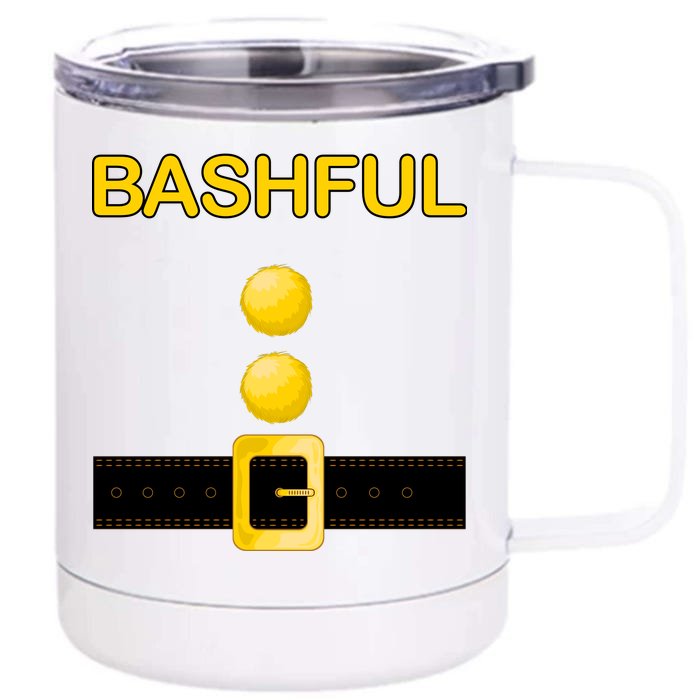 Bashful Dwarf Costume Front & Back 12oz Stainless Steel Tumbler Cup