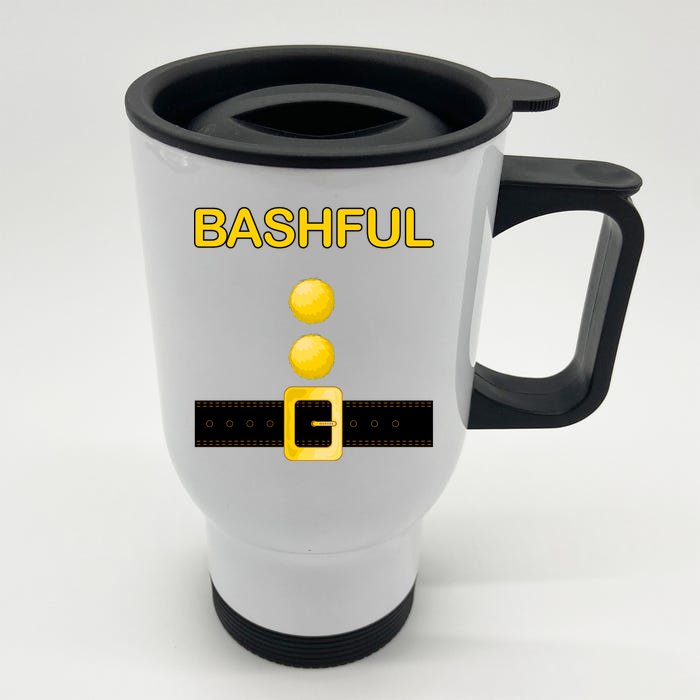 Bashful Dwarf Costume Front & Back Stainless Steel Travel Mug