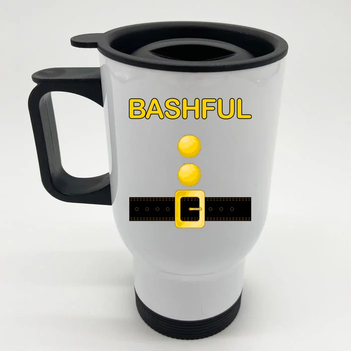 Bashful Dwarf Costume Front & Back Stainless Steel Travel Mug