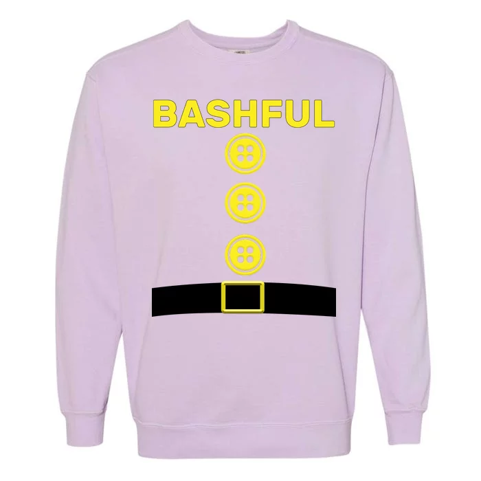 Bashful Dwarf Halloween Costume Garment-Dyed Sweatshirt