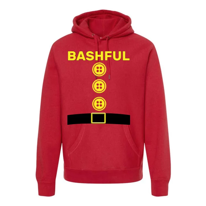 Bashful Dwarf Halloween Costume Premium Hoodie