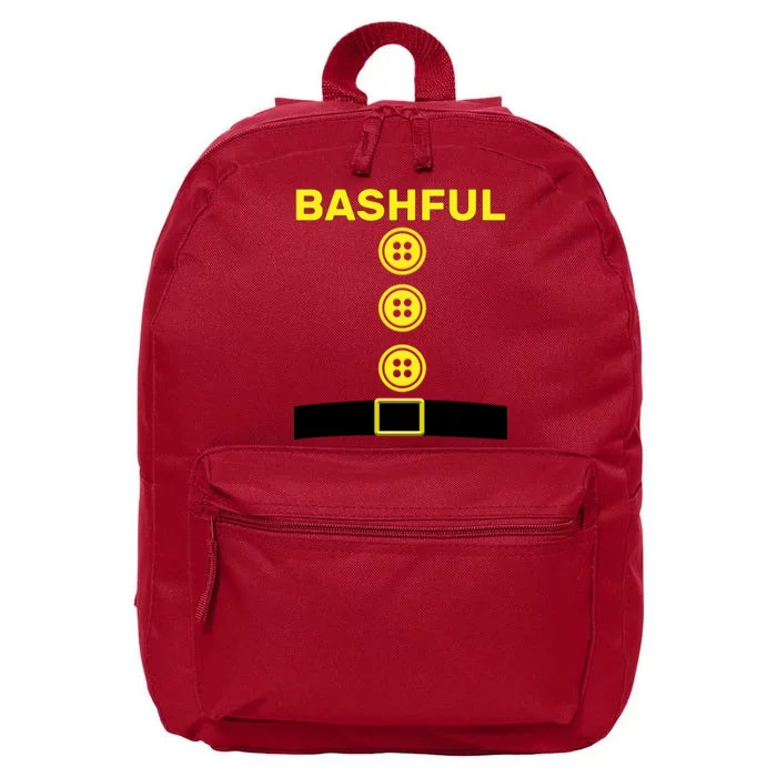 Bashful Dwarf Halloween Costume 16 in Basic Backpack