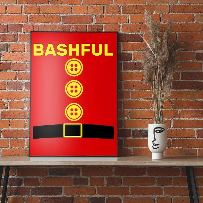 Bashful Dwarf Halloween Costume Poster