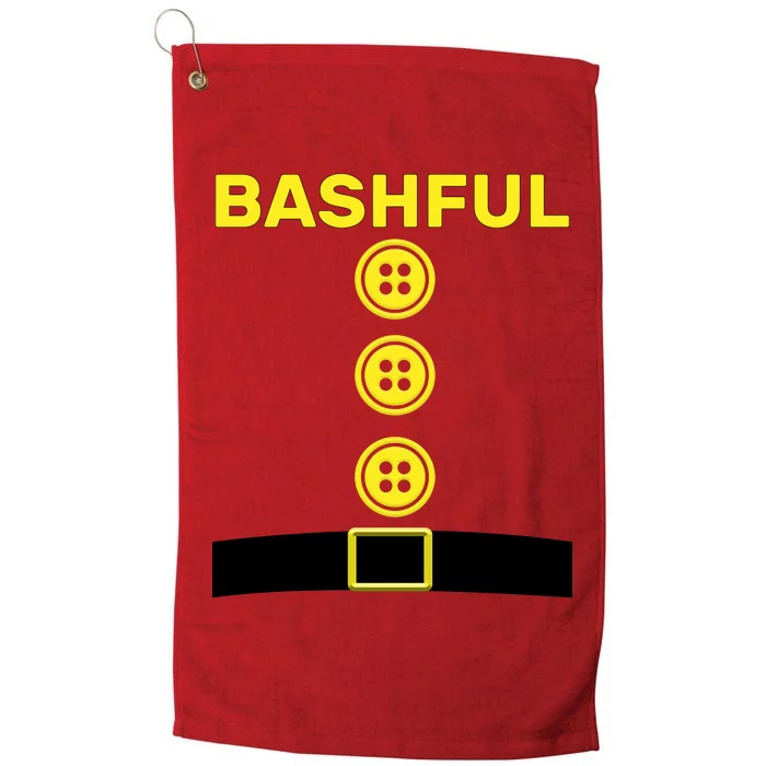 Bashful Dwarf Halloween Costume Platinum Collection Golf Towel