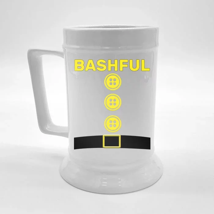 Bashful Dwarf Halloween Costume Front & Back Beer Stein