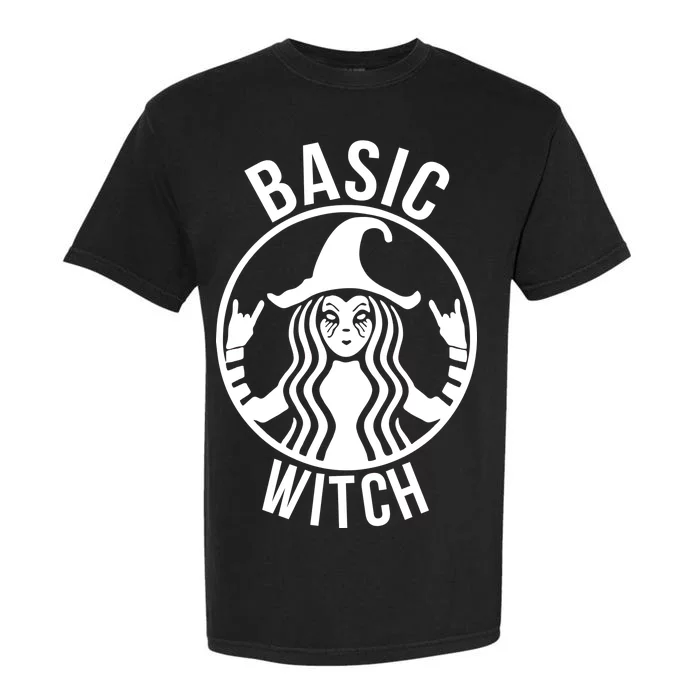 Basic Witch Funny Halloween Garment-Dyed Heavyweight T-Shirt