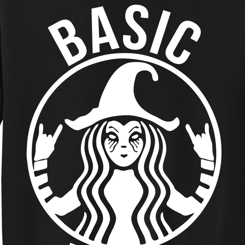 Basic Witch Funny Halloween Sweatshirt