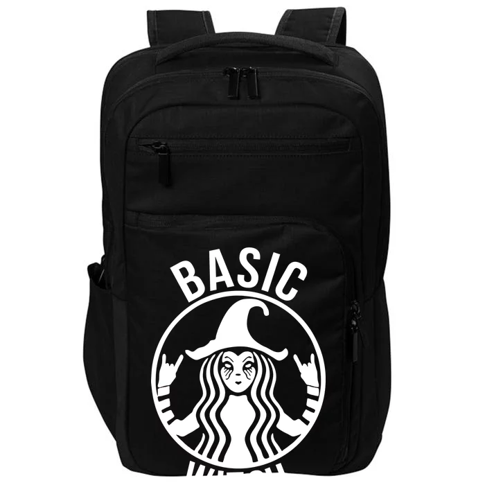 Basic Witch Funny Halloween Impact Tech Backpack