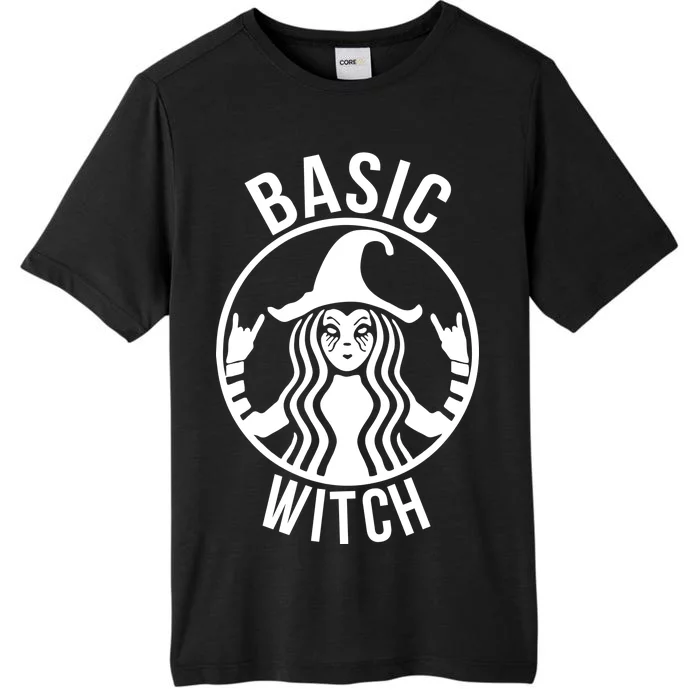 Basic Witch Funny Halloween ChromaSoft Performance T-Shirt