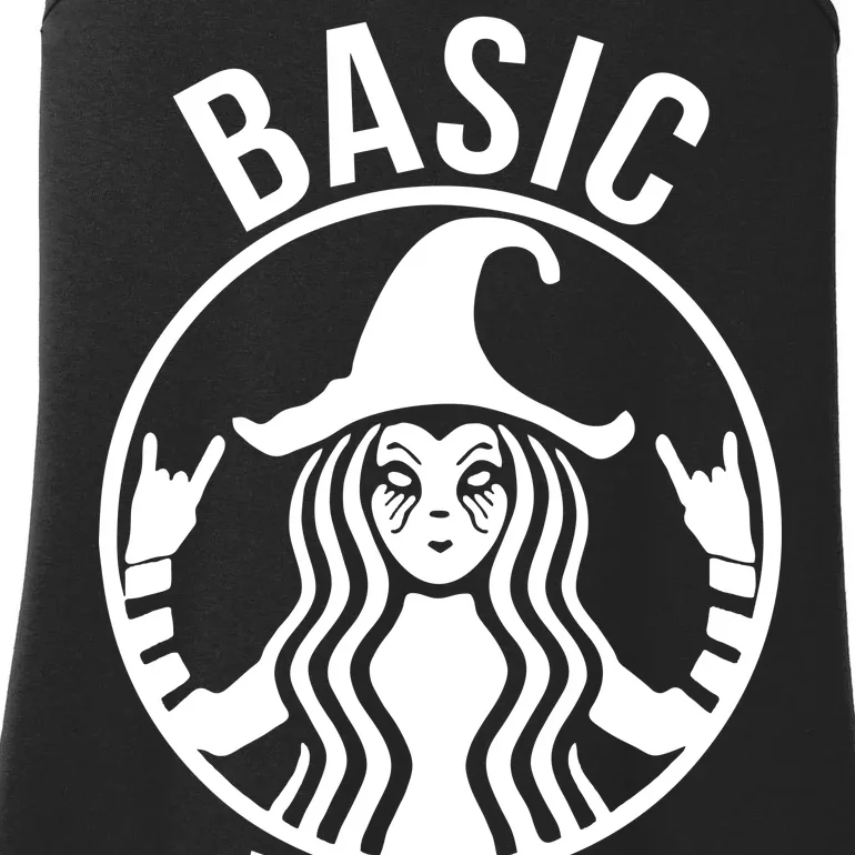 Basic Witch Funny Halloween Ladies Essential Tank