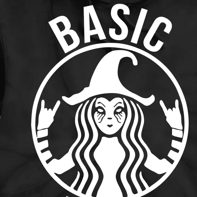 Basic Witch Funny Halloween Tie Dye Hoodie