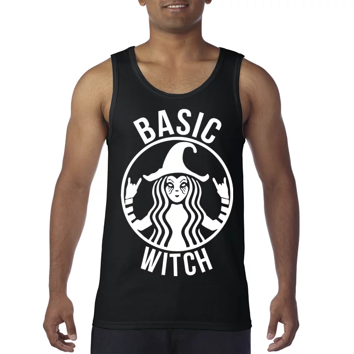 Basic Witch Funny Halloween Tank Top