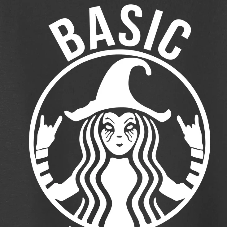 Basic Witch Funny Halloween Toddler T-Shirt