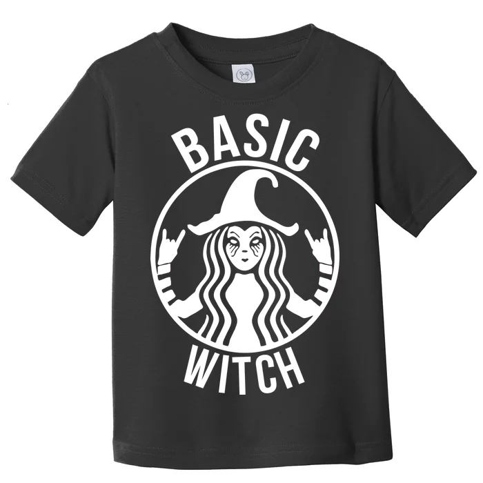 Basic Witch Funny Halloween Toddler T-Shirt