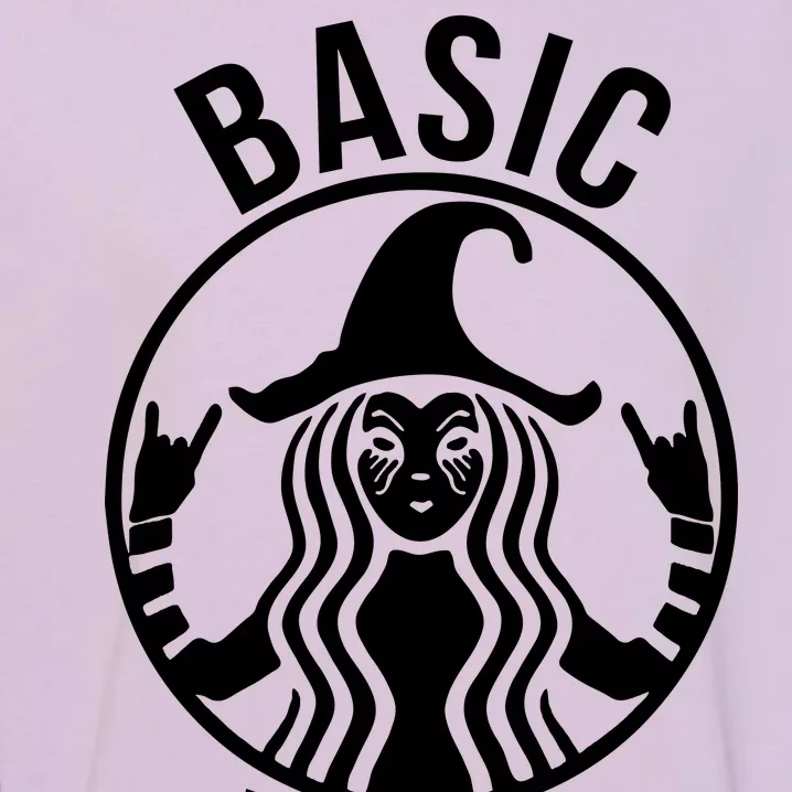 Basic Witch Funny Halloween Garment-Dyed Sweatshirt