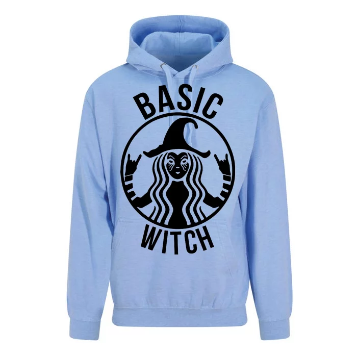 Basic Witch Funny Halloween Unisex Surf Hoodie