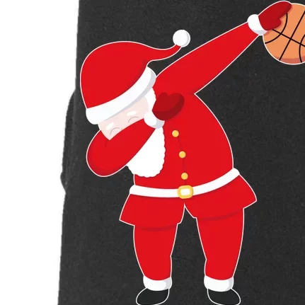 Basketball Dabbing Santa Doggie 3-End Fleece Hoodie