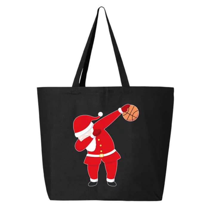 Basketball Dabbing Santa 25L Jumbo Tote