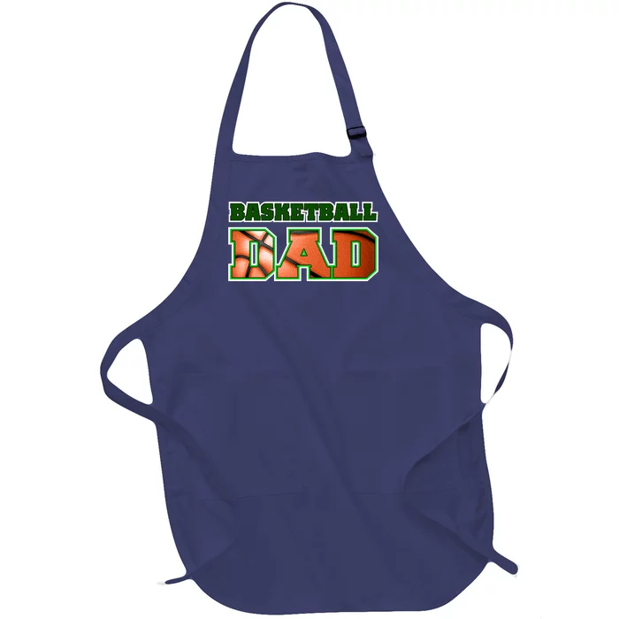 Basketball Dad Full-Length Apron With Pocket