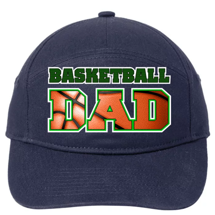 Basketball Dad 7-Panel Snapback Hat