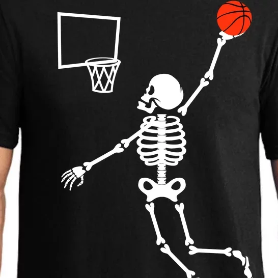 Basketball Dunking Skeleton Pajama Set