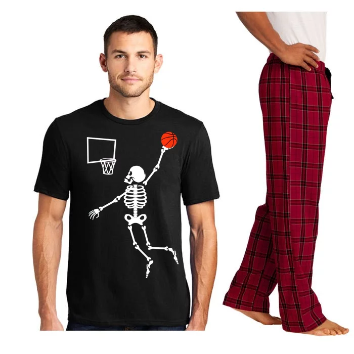 Basketball Dunking Skeleton Pajama Set