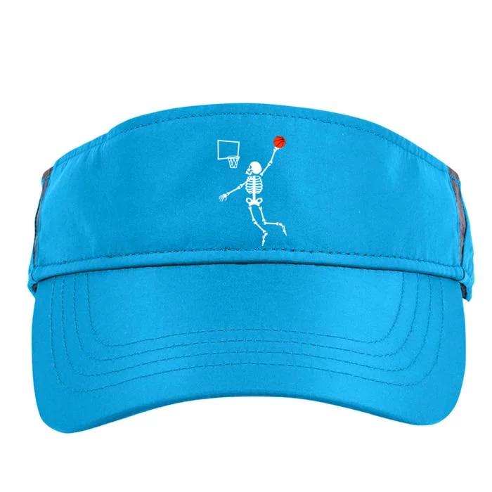 Basketball Dunking Skeleton Adult Drive Performance Visor