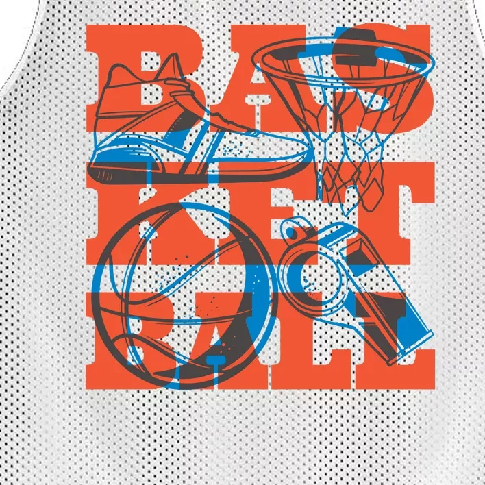 Basketball Equipment Mesh Reversible Basketball Jersey Tank