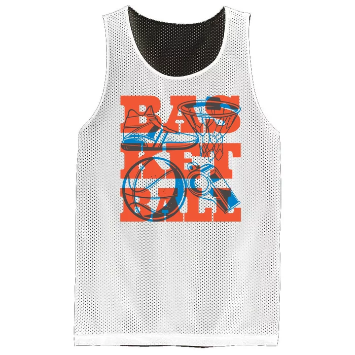 Basketball Equipment Mesh Reversible Basketball Jersey Tank