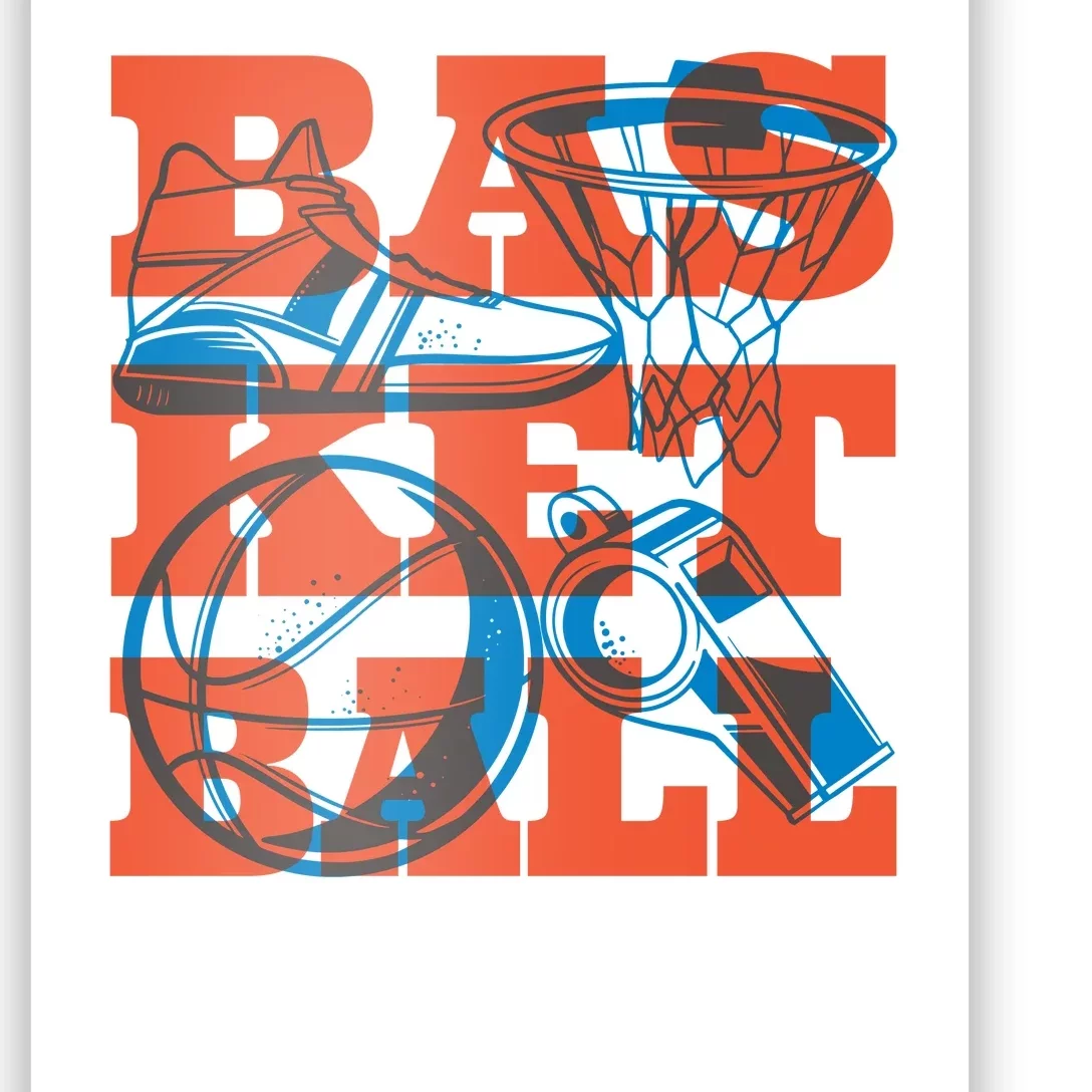 Basketball Equipment Poster