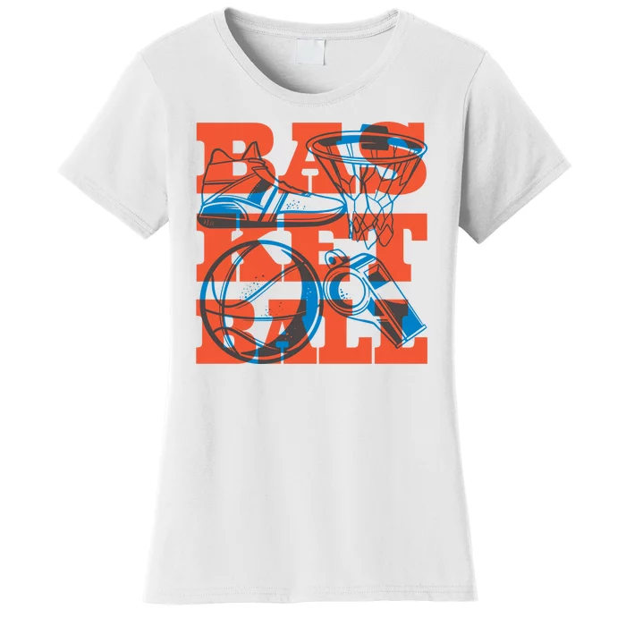 Basketball Equipment Women's T-Shirt