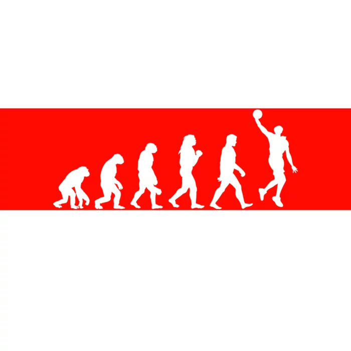 Basketball Evolution Bumper Sticker