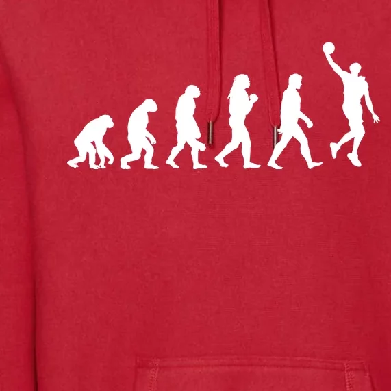 Basketball Evolution Premium Hoodie