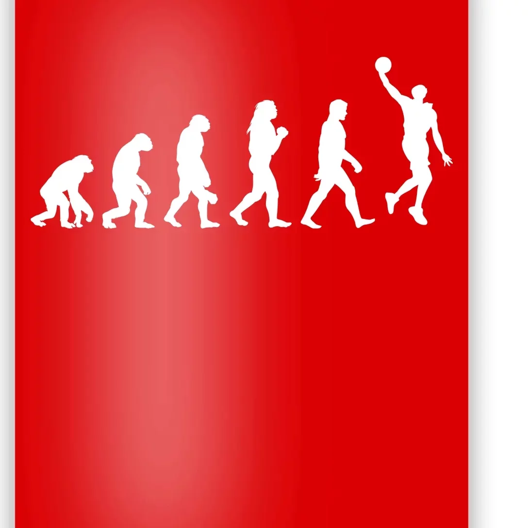 Basketball Evolution Poster