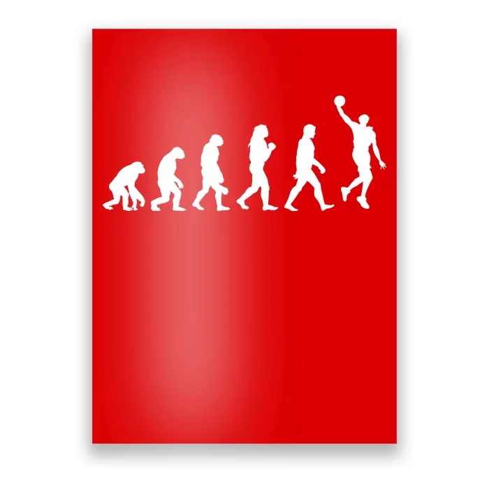 Basketball Evolution Poster