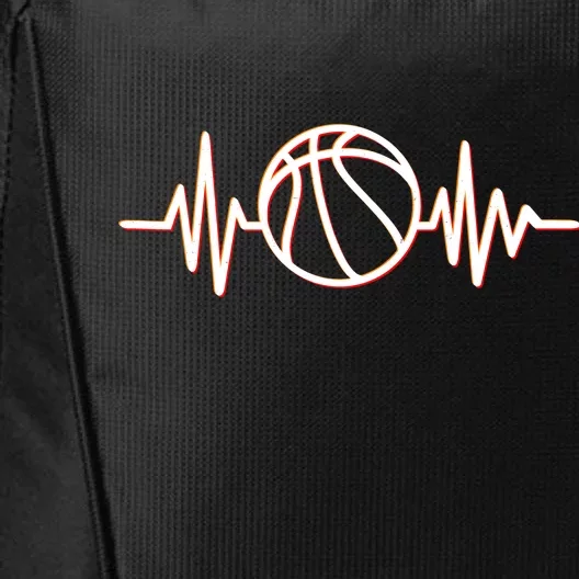 Basketball Heartbeat City Backpack