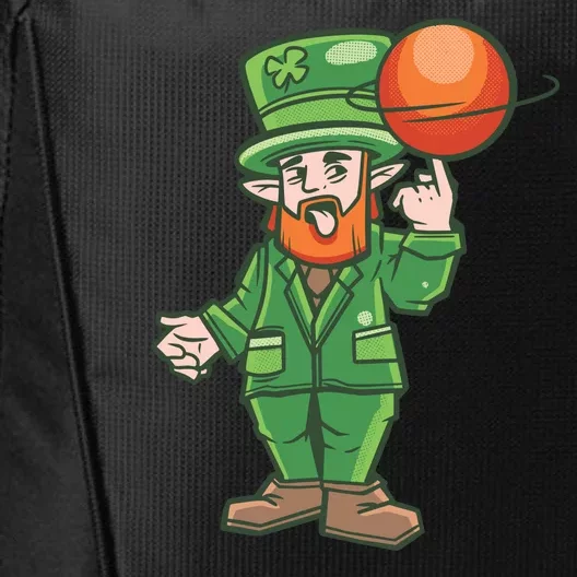 Basketball Leprechaun City Backpack