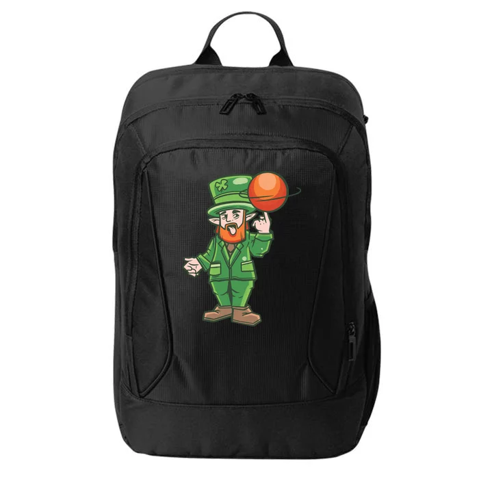 Basketball Leprechaun City Backpack