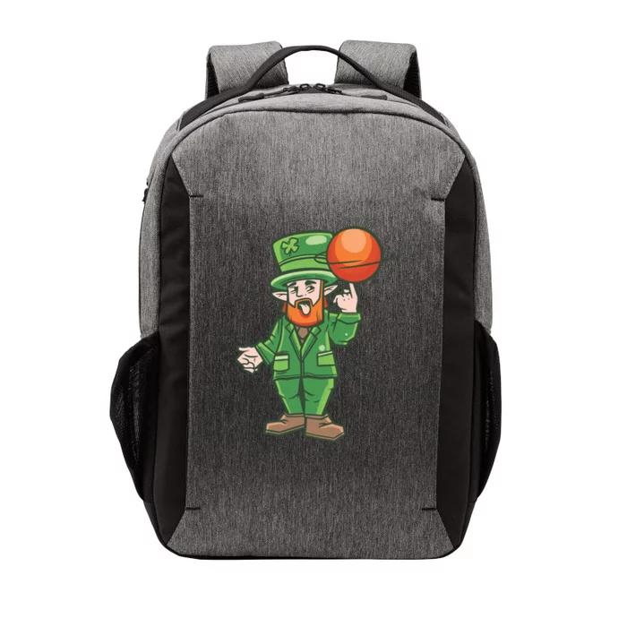 Basketball Leprechaun Vector Backpack