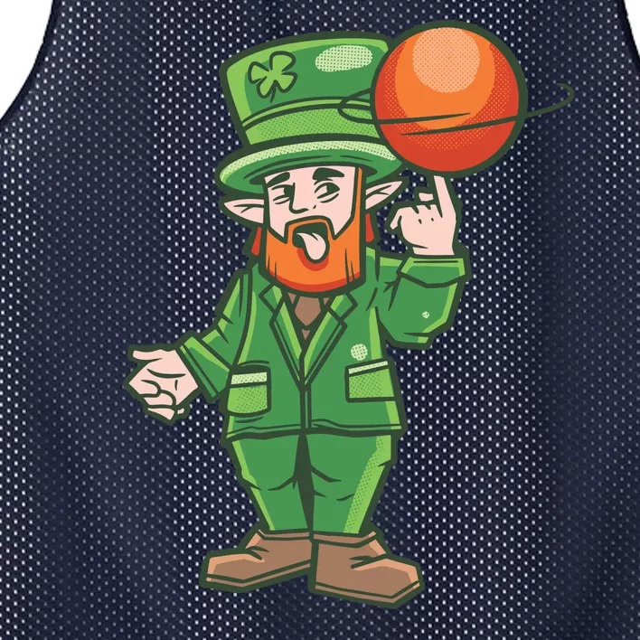 Basketball Leprechaun Mesh Reversible Basketball Jersey Tank