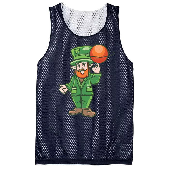 Basketball Leprechaun Mesh Reversible Basketball Jersey Tank